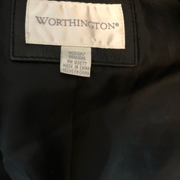 Worthington Leather Jacket - Picture 4 of 4